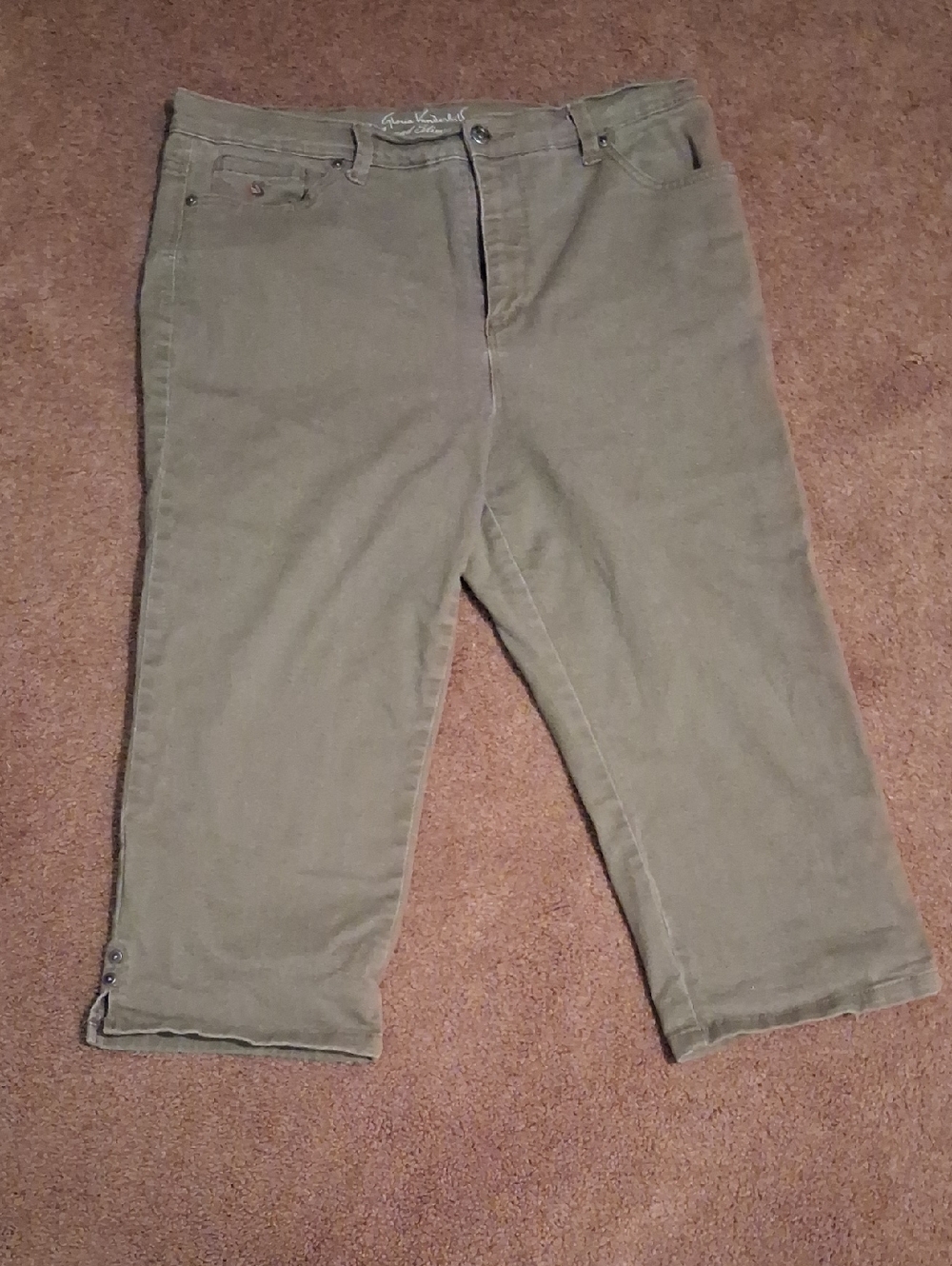 Gloria Vanderbilt Tan Slimming Jeans
